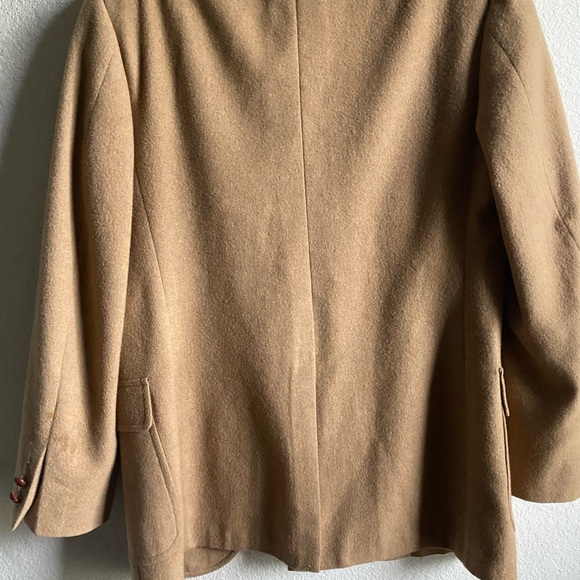 Vintage Merritt Schaefer & Brown Barrister Collection Camel Hair Tan Blazer 40 - Picture 15 of 16